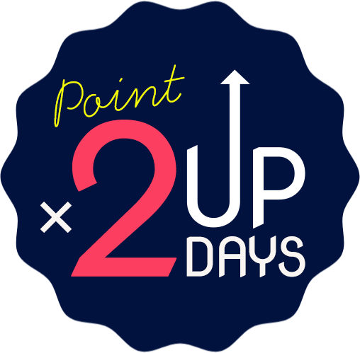 ポイント2倍キャンペーン