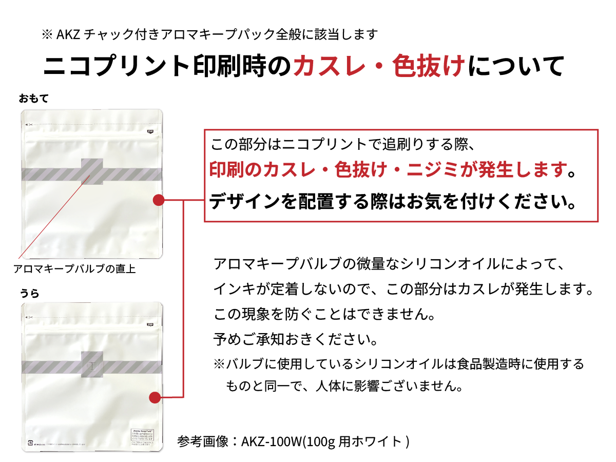 チャック付アロマキープパック200~300g クラフト｜ニコノスオンライン 
