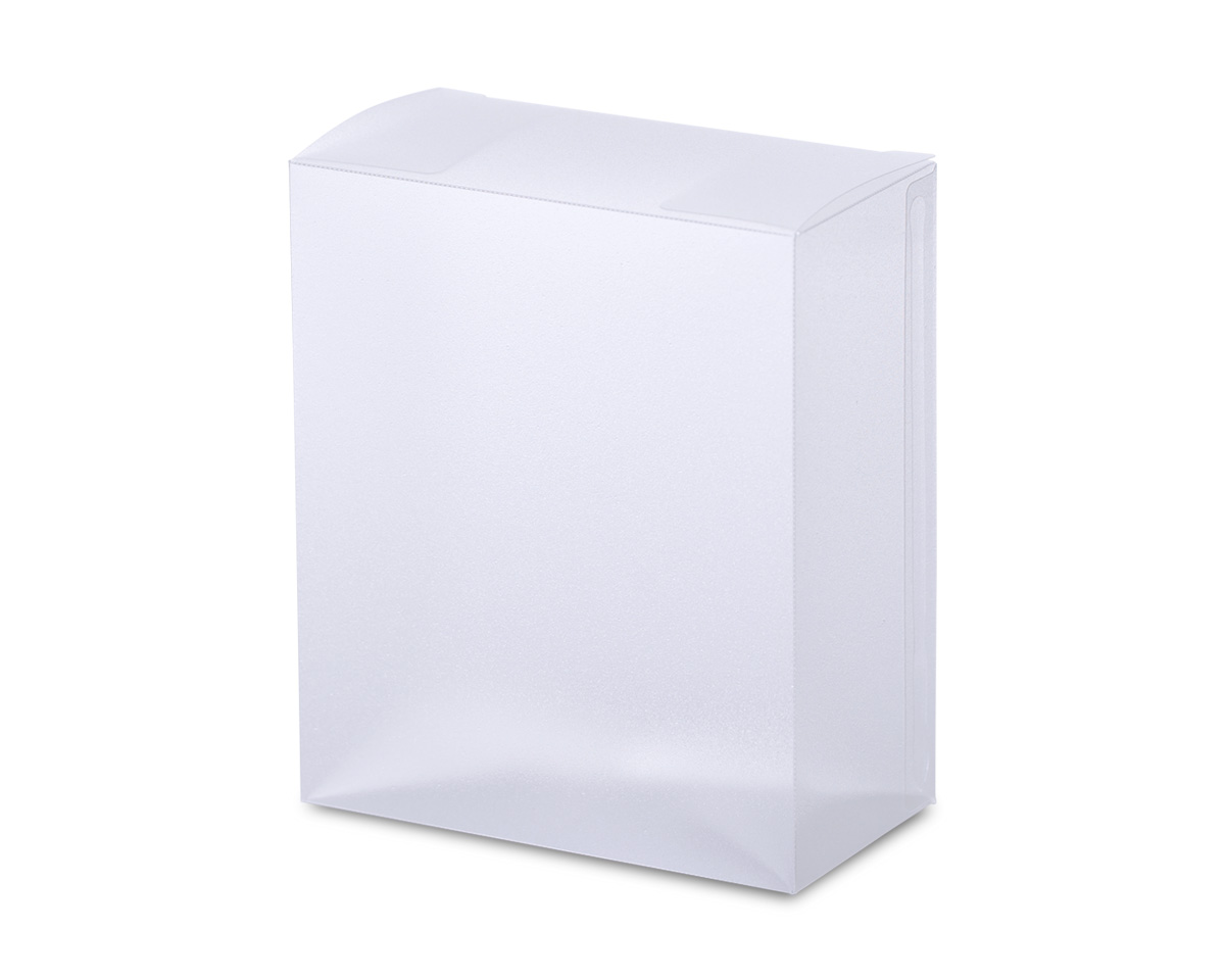 クリアケース梨地S　0.25×105×55×125mm