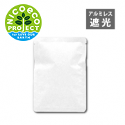 三方平袋　エコ上質紙 50g　ホワイト　110×160mm