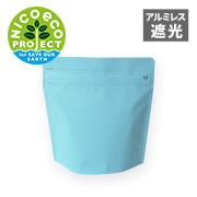 エコスタンドチャック 200～300g スカイブルー