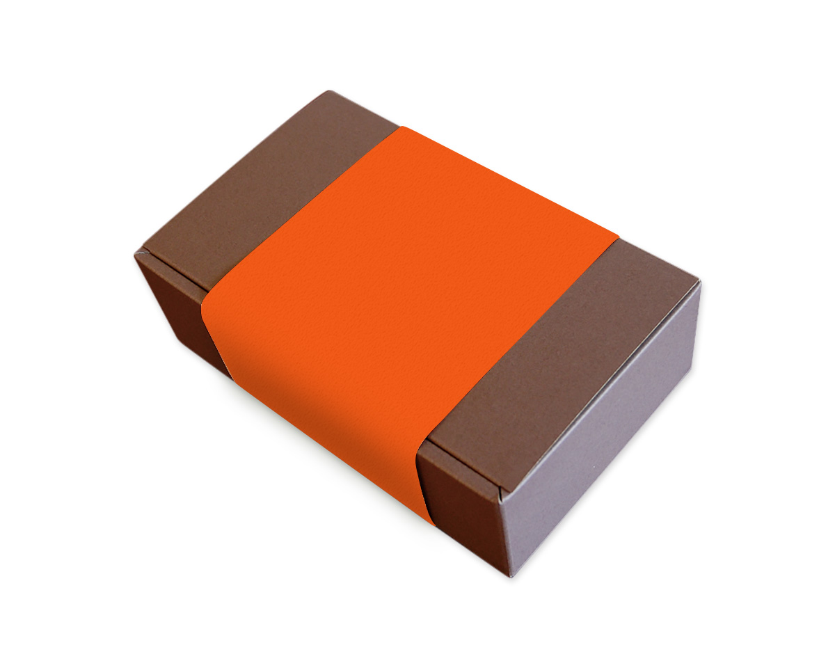 巻き帯シングル オレンジ 131×545mm ※箱は別売りです