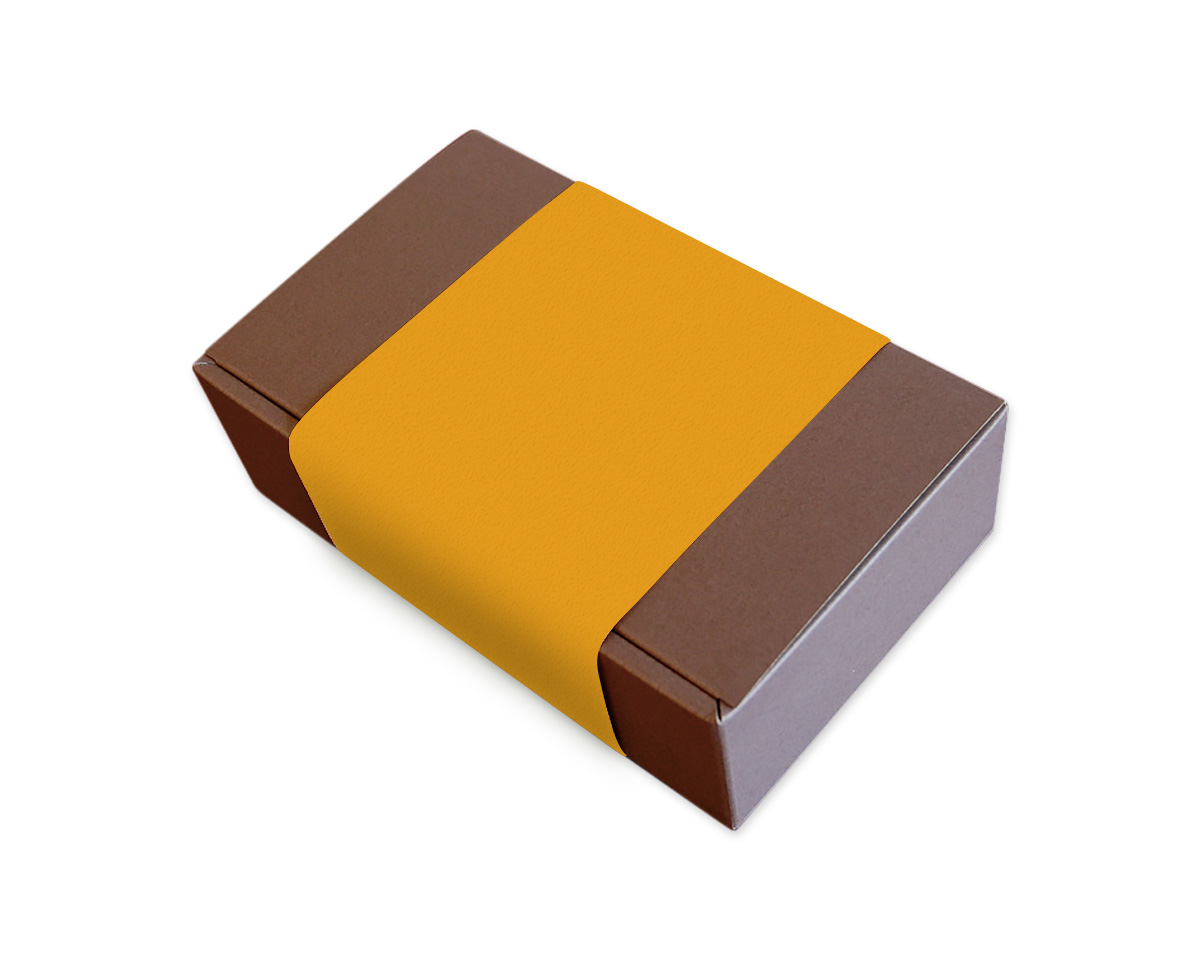 巻き帯シングル マスタード 131×545mm ※箱は別売りです