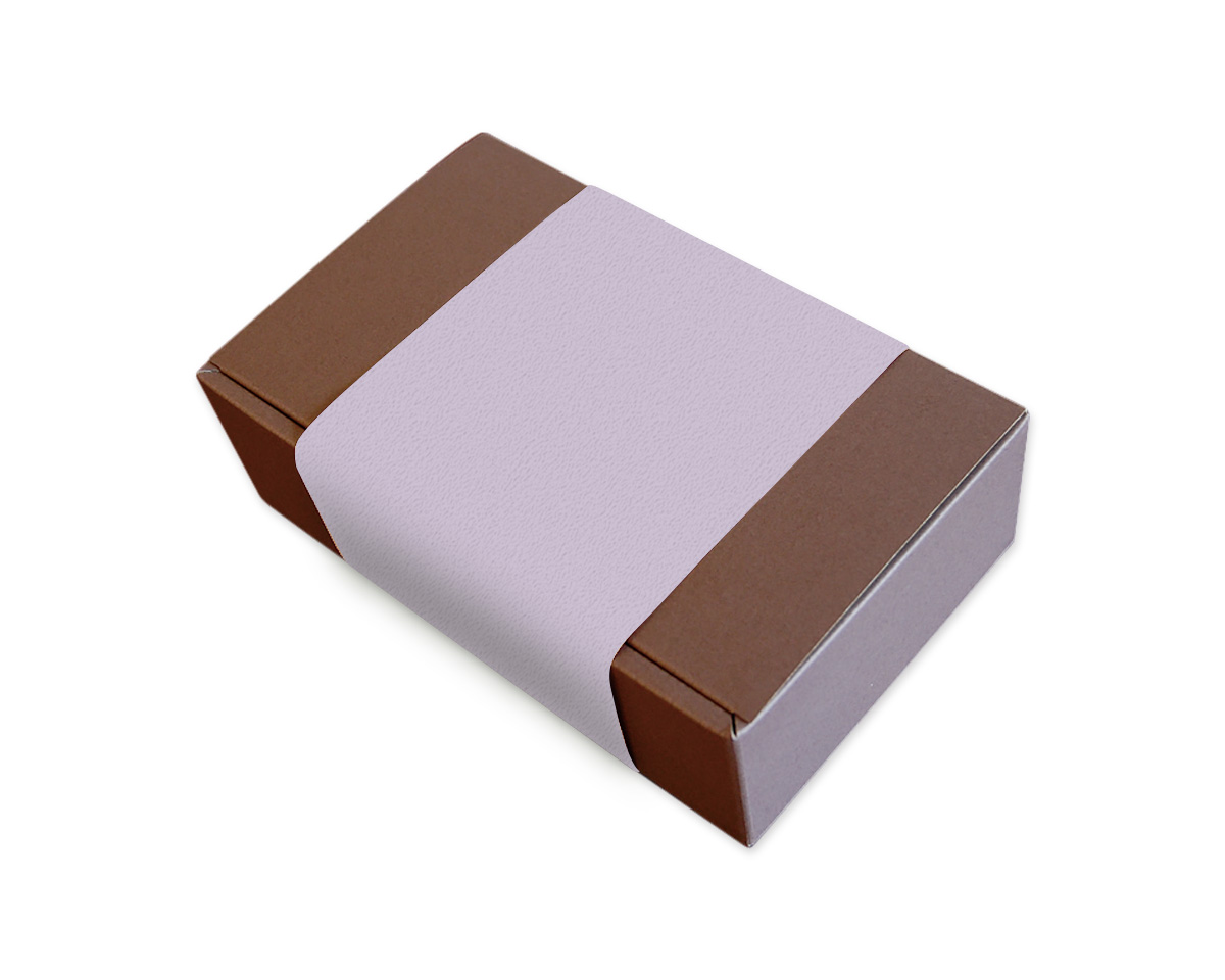 巻き帯シングル 紅藤（べにふじ） 131×545mm ※箱は別売りです