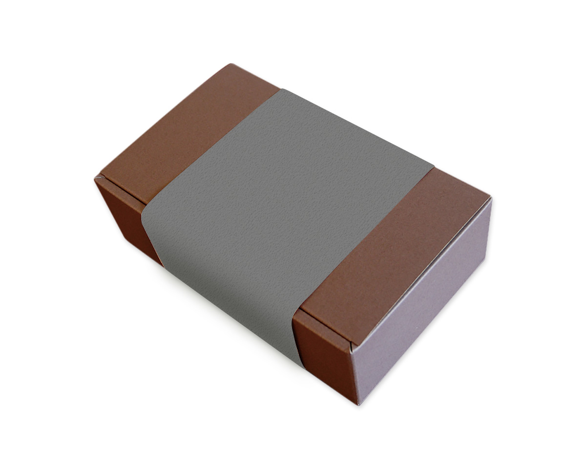 巻き帯シングル チャコールグレー 131×545mm ※箱は別売りです