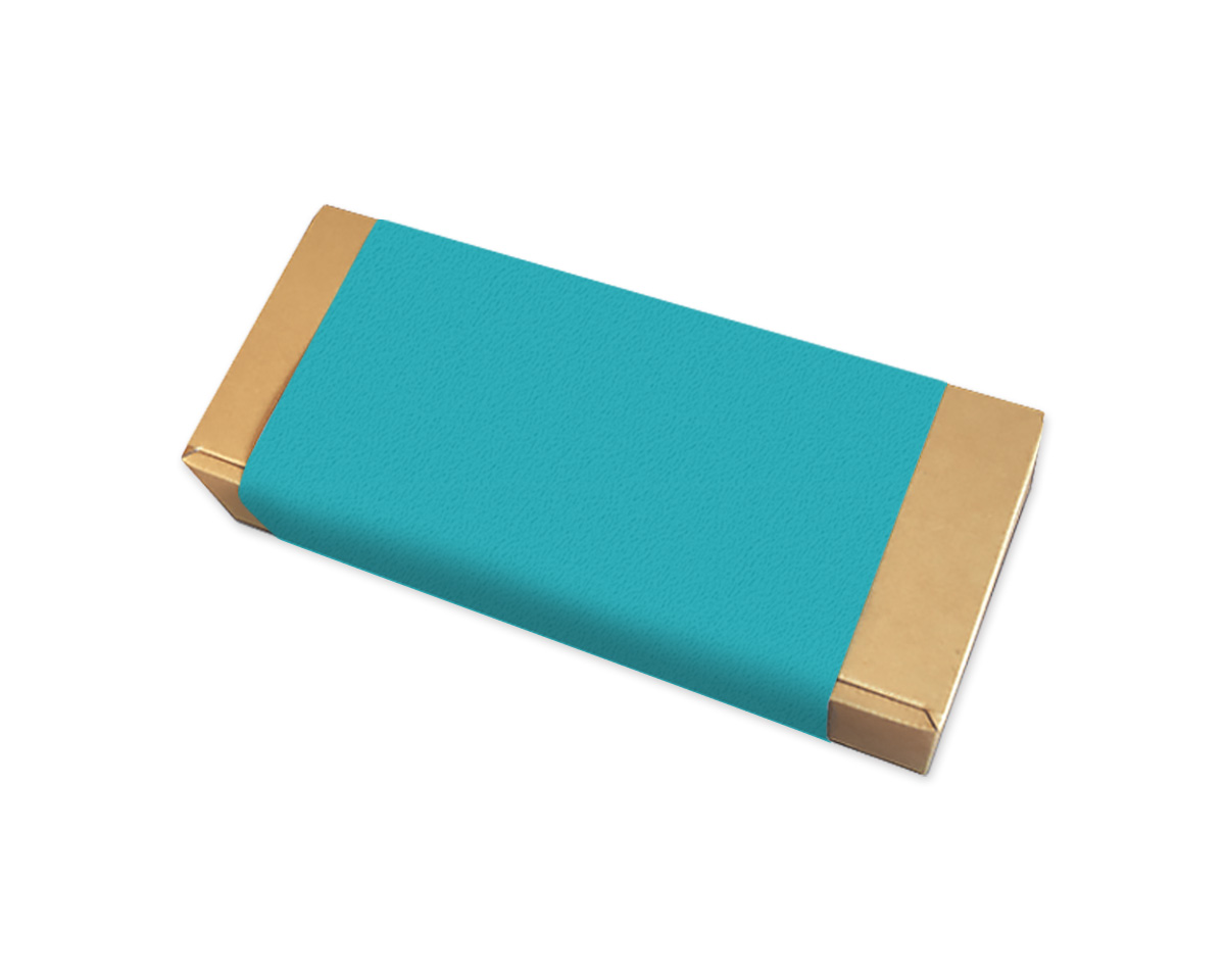 巻き帯ワイド ターコイズブルー 260×545mm ※箱は別売りです